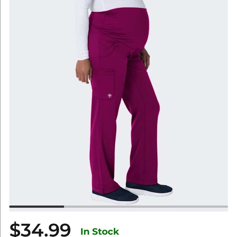 Maternity scrubs